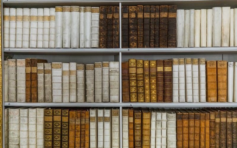 Law Books in a Library